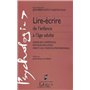 LIRE-ECRIRE. DE L ENFANCE A L AGE ADULTE