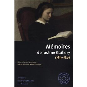 MEMOIRES DE JUSTINE GUILLERY (1789 1846)