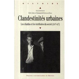 CLANDESTINITES URBAINES