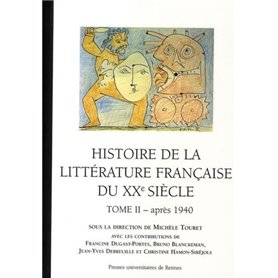 Histoire de la littérature française DU XXE SIECLE