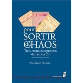 POUR SORTIR DU CHAOS