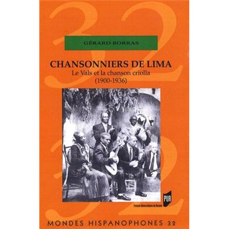 CHANSONNIERS DE LIMA