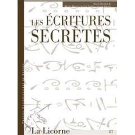 ECRITURES SECRETE