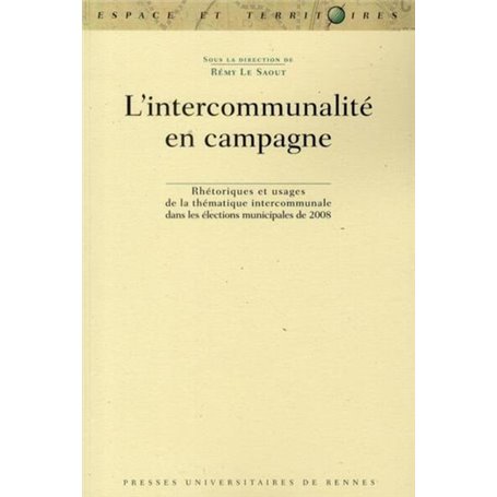 INTERCOMMUNALITE EN CAMPAGNE