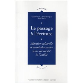 PASSAGE A L ECRITURE