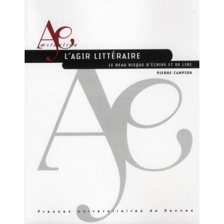 AGIR LITTERAIRE