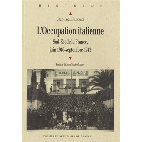 OCCUPATION ITALIENNE