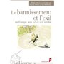 BANNISSEMENT ET L EXIL EN EUROPE