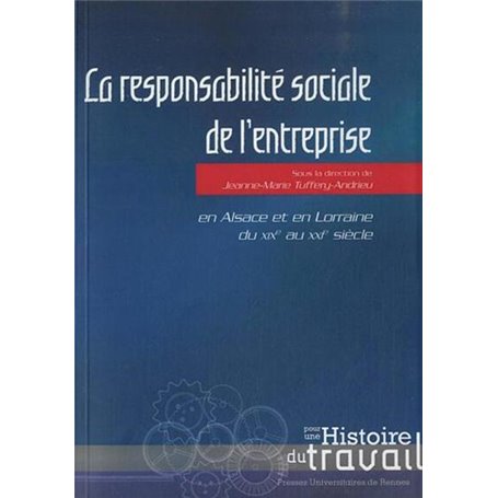 RESPONSABILITE SOCIALE DE L ENTREPRISE