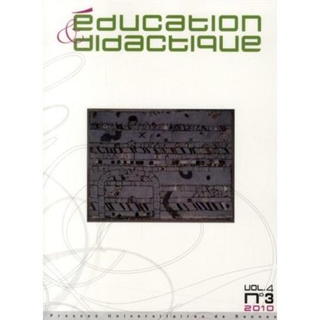 EDUCATION ET DidactIQUE 4/3