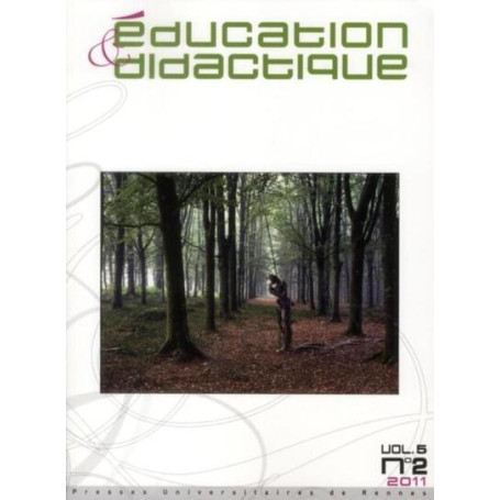 EDUCATION ET DidactIQUE 5/2