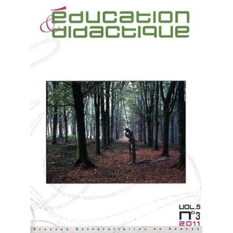 EDUCATION ET DidactIQUE 5/3