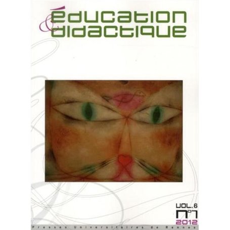 EDUCATION ET DidactIQUE 6 1