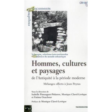 HOMMES CULTURES ET PAYSAGES