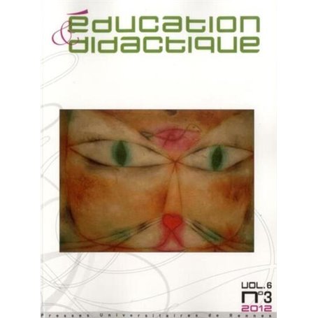 EDUCATION et DidactIQUE 6/3