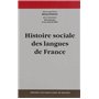 Histoire SOCIALE DES LANGUES DE FRANCE