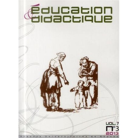 EDUCATION ET DidactIQUE 7 3