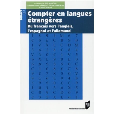 COMPTER EN LANGUES ETRANGERES