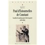 PAUL D ESTOURNELLES DE CONSTANT