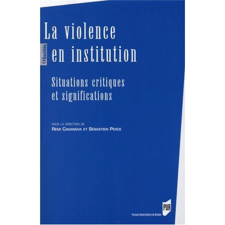 VIOLENCE EN INSTITUTION