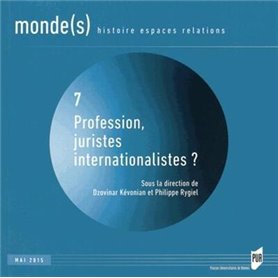 PROFESSION JURISTES INTERNATIONALISTES ?