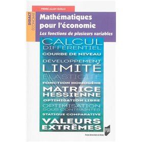 MATHEMATIQUES POUR L ECONOMIE