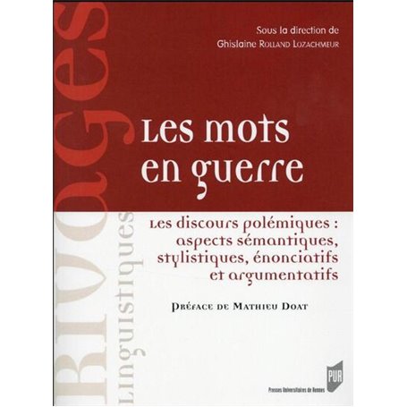 MOTS EN GUERRE