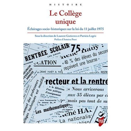 Le collège unique