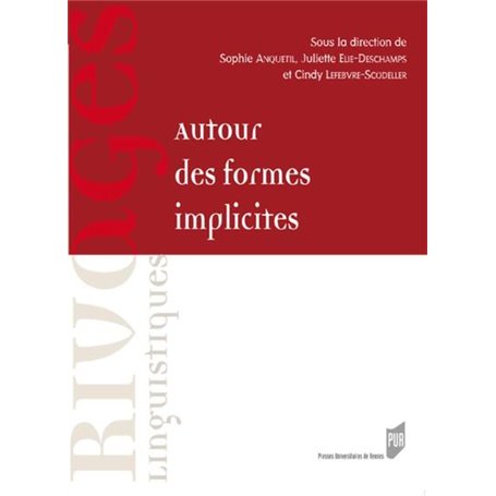 Autour des formes implicites