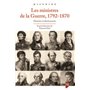 Les ministres de la guerre, 1792-1870