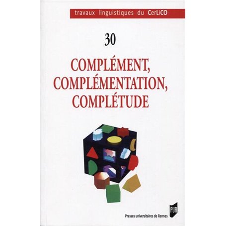 Complément, complémentation, complétude