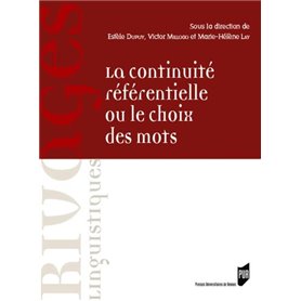 La continuité référentielle ou le choix des mots