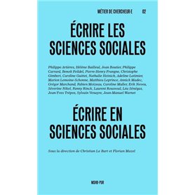 Écrire les sciences sociales, écrire en sciences sociales