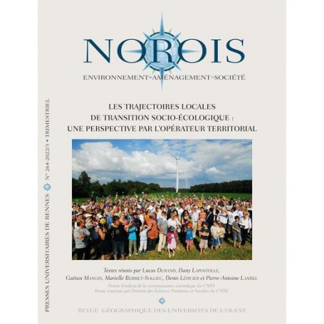 Les trajectoires locales de transition socio-écologique : une perspective par l'opérateur territorial