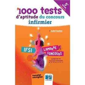 1000 tests d'aptitude du concours infirmier - Tome 2