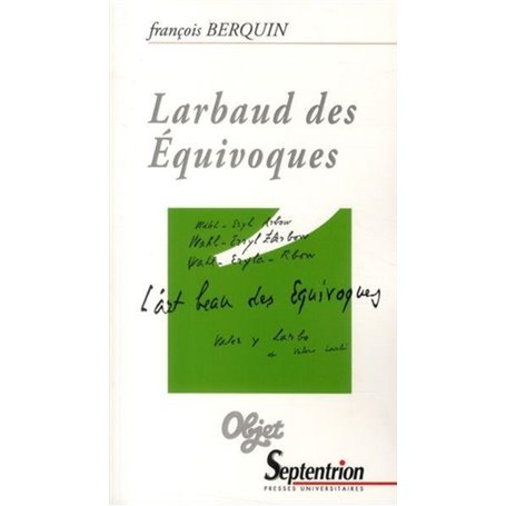 Larbaud des équivoques