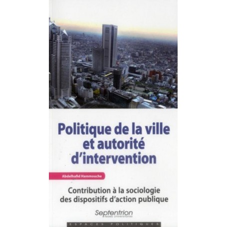 Politique de la ville et autorité d''intervention