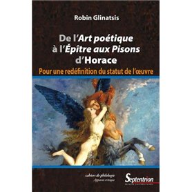 De l'art poétique à l'épître aux pisons d'Horace