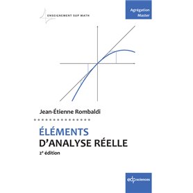 ÉLÉMENTS D'ANALYSE RÉELLE