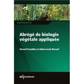 Abrégé de biologie végétale appliquée