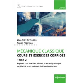 Mécanique classique - Cours et exercices corrigés - Tome 2