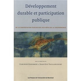 DEVELOPPEMENT DURABLE ET PARTICIPATION PUBLIQUE