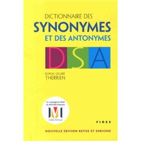 DICTIONNAIRE DES SYNONYMES ET ANTONYMES