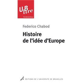 HISTOIRE DE L'IDEE D'EUROPE