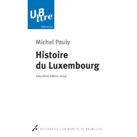 HSTOIRE DU LUXMBOURG 2 ED