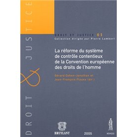 LA RÉFORME DU SYSTÈME DE CONTRÔLE