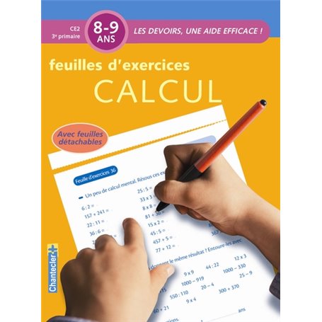 DEVOIRS - FEUILLES D'EXERCICES CALCUL (8-9 A.)