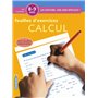 DEVOIRS - FEUILLES D'EXERCICES CALCUL (8-9 A.)