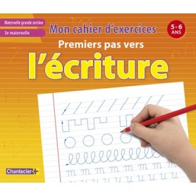 ECRITURE 5-6 ANS - 3E MATERNELLE -CAHIER D'EXERCICES