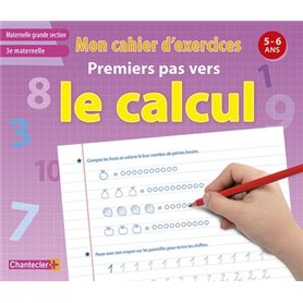 MON CAHIER D'EXERCICES PREMIERS PAS VERS LE CALCUL (5-6 A.)